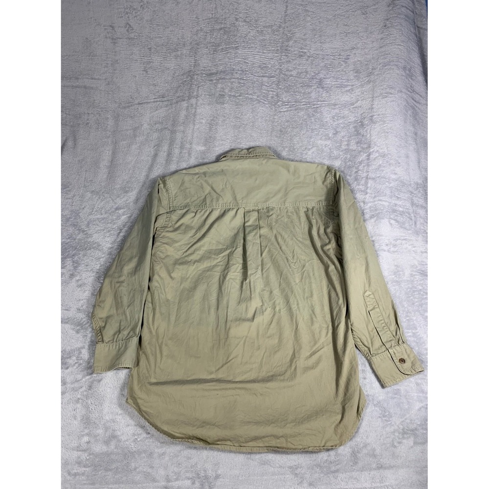 Chaps Ralph Lauren Australien Australian Map Print Button-up Shirt Mens M Cotton - Picture 5 of 8